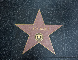 Clark Gable Walk of Fame