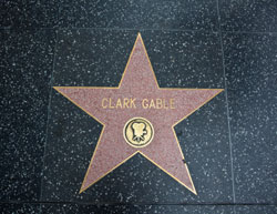 Clark Gable Walk of Fame