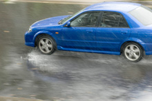 hydroplaning-car