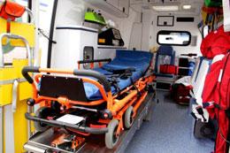 Inside an Ambulance